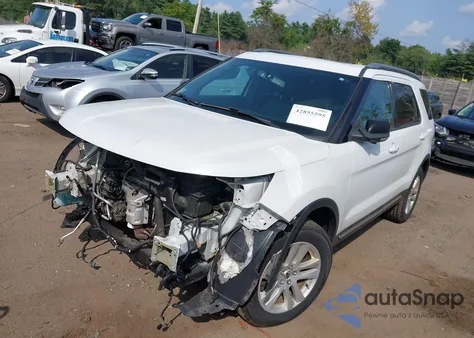 2018 Ford Explorer Xlt из США, поврежденный, VIN 1FM5K8D89JGA94429